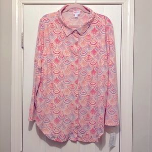 NWT Lularoe Valentina XL blouse